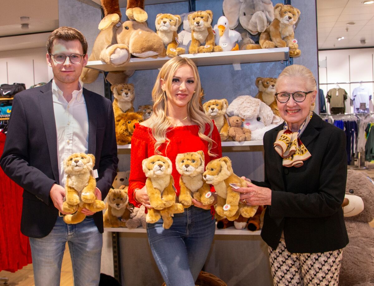 Kuscheltiere für löwenstarke Kinder 