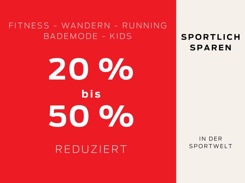 Introbild zu Artikel Sportlich sparen